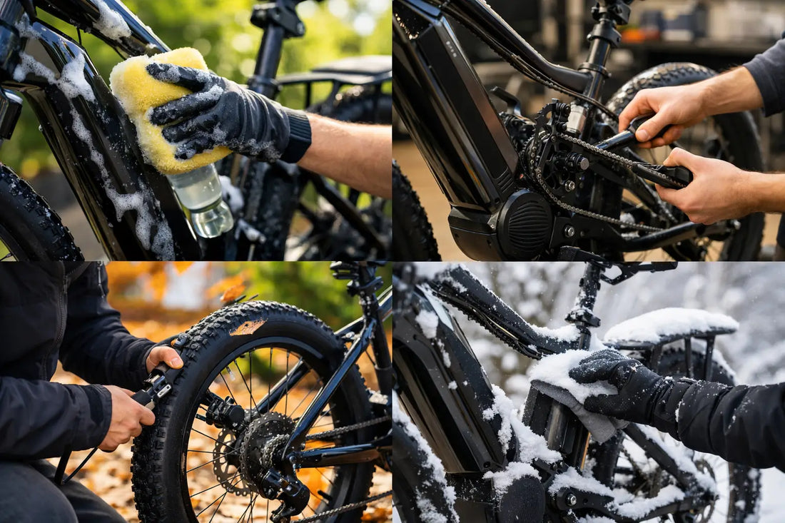 How to Maintain an Ebike Year-Round