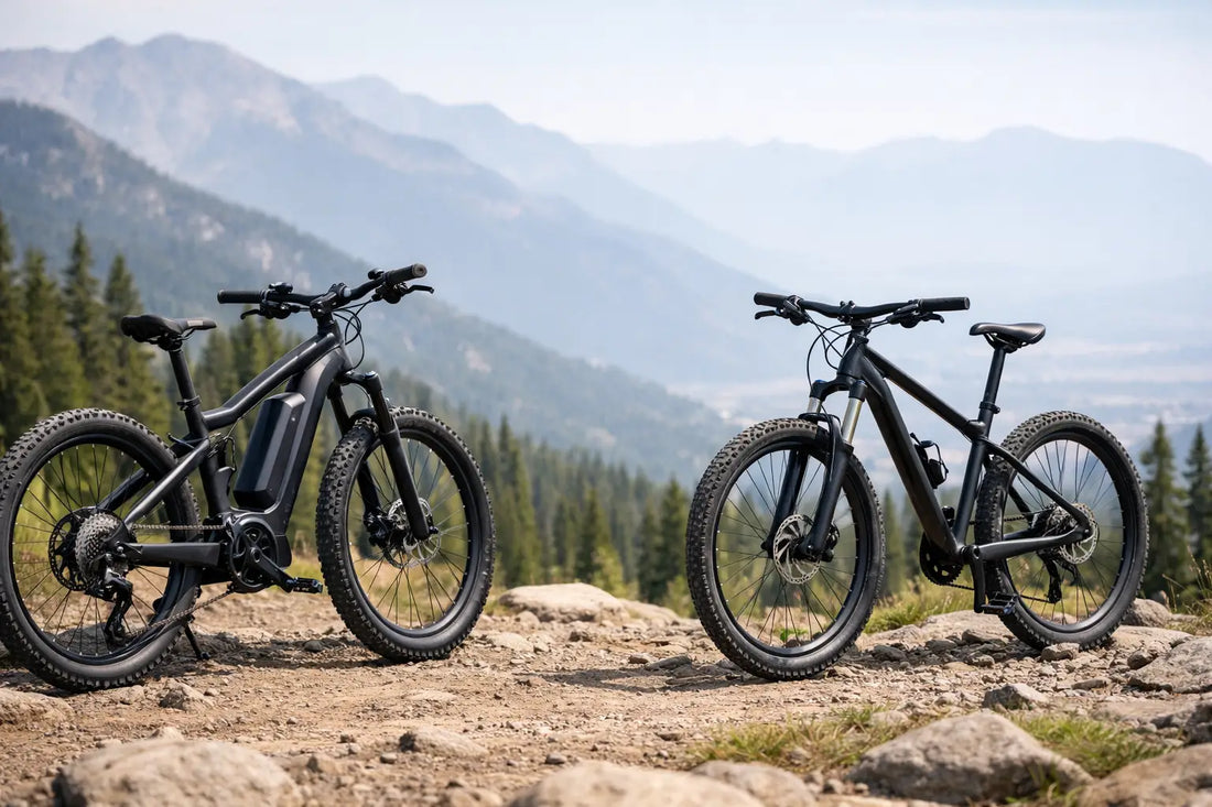 ebike vs mountain bike: Which Fits You?