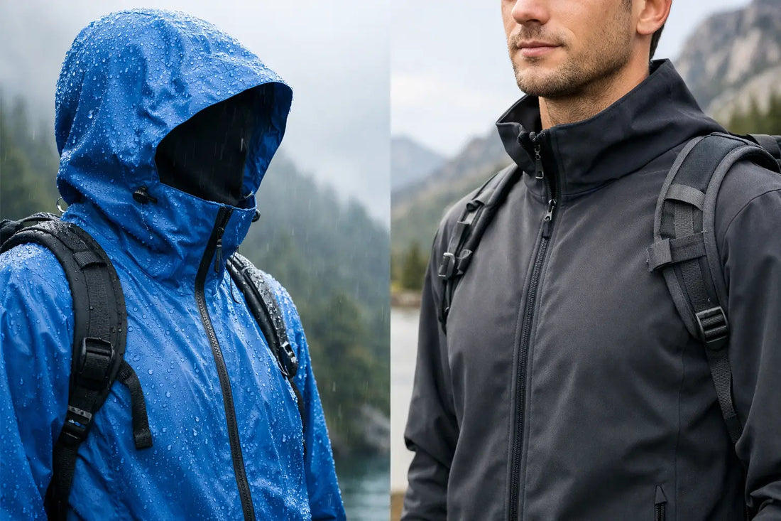 Rain Jacket vs Softshell: What to Wear
