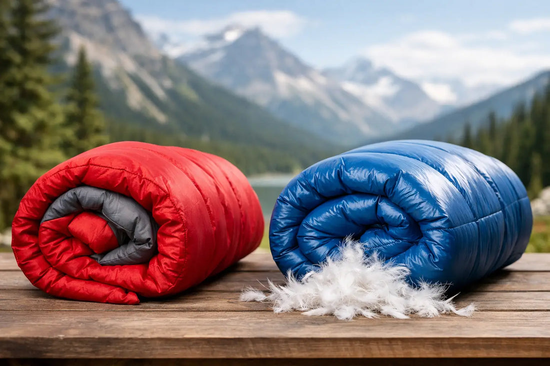 Synthetic vs Down Sleeping Bag Guide