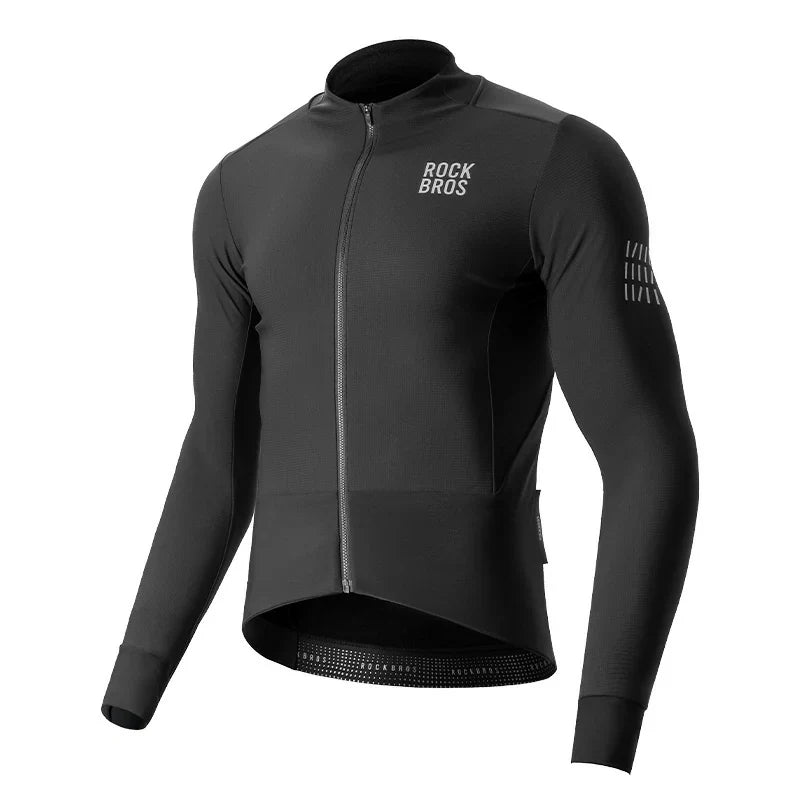 Graphene Winter Cycling Jacket for 32–41°F Windproof Cold Weather Gear