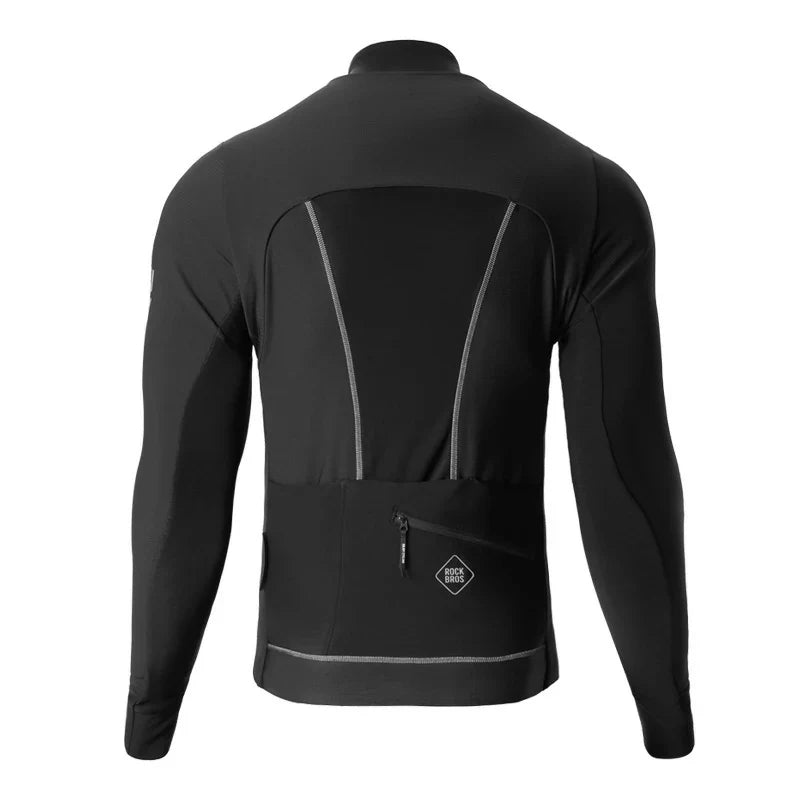 Graphene Winter Cycling Jacket for 32–41°F Windproof Cold Weather Gear