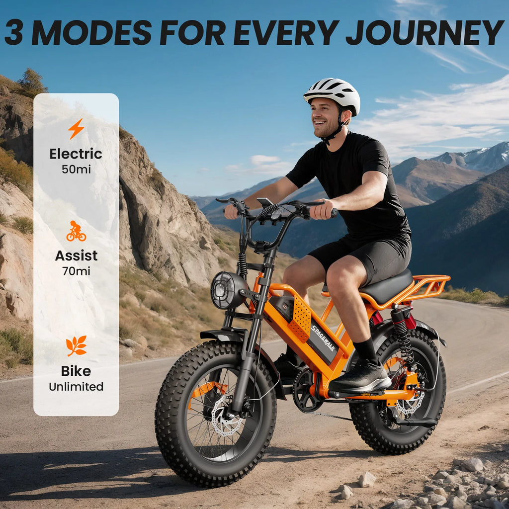 Electric Bike M7 for Teens 750W — 20" Wheels
