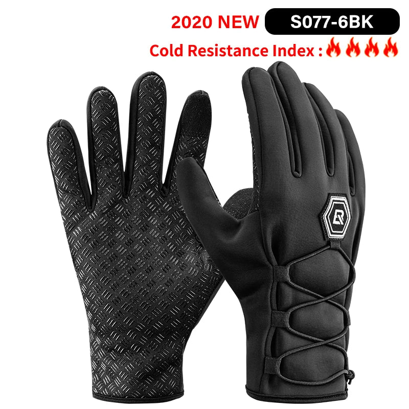 Winter Gloves Bicycle Motorcycle SBR Men Women