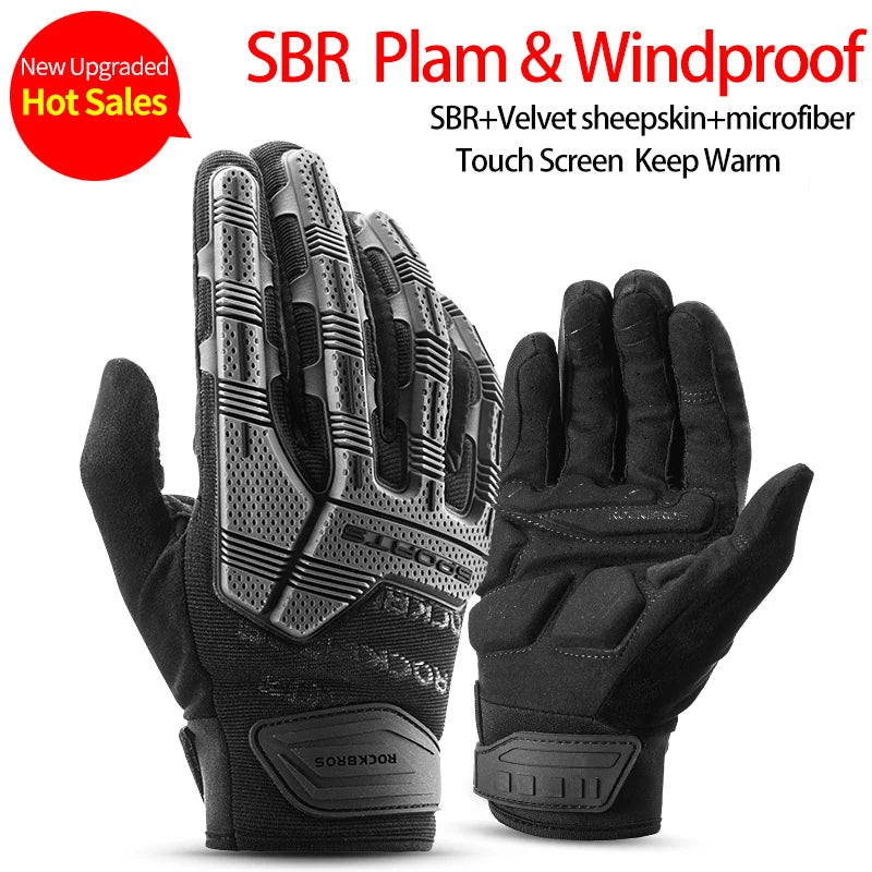 Cycling Gloves Thermal Autumn Winter Gloves