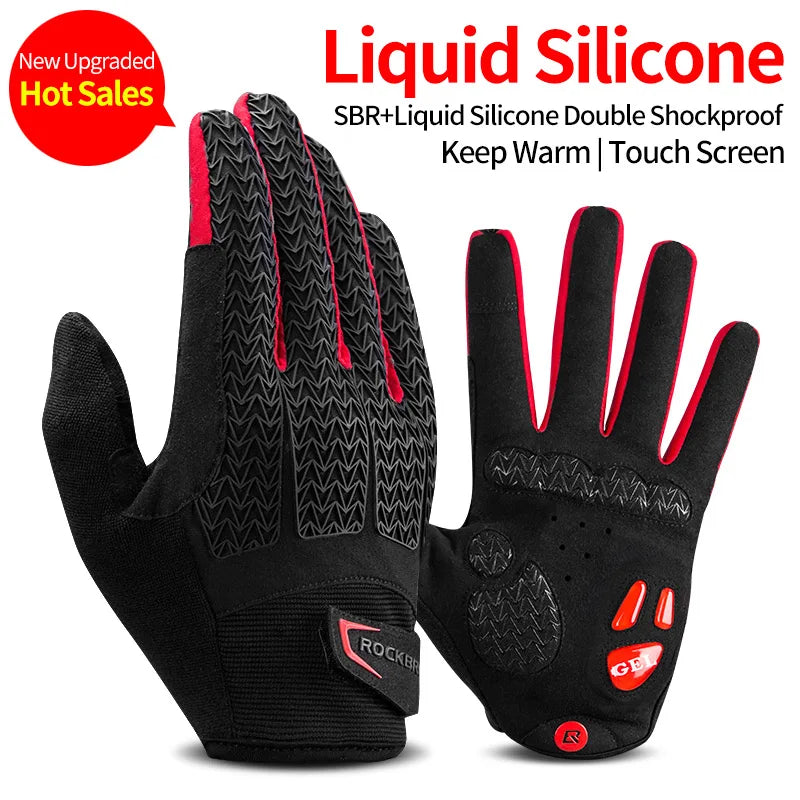 Cycling Gloves Thermal Autumn Winter Gloves