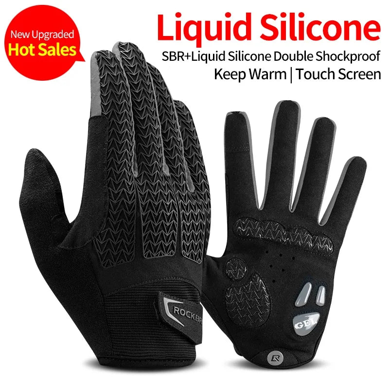 Cycling Gloves Thermal Autumn Winter Gloves