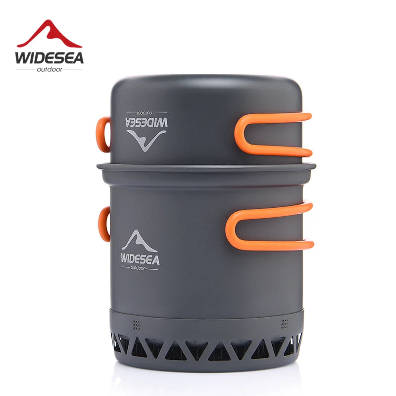 Camping Cookware Set — 1.3L & 2.3L Pots