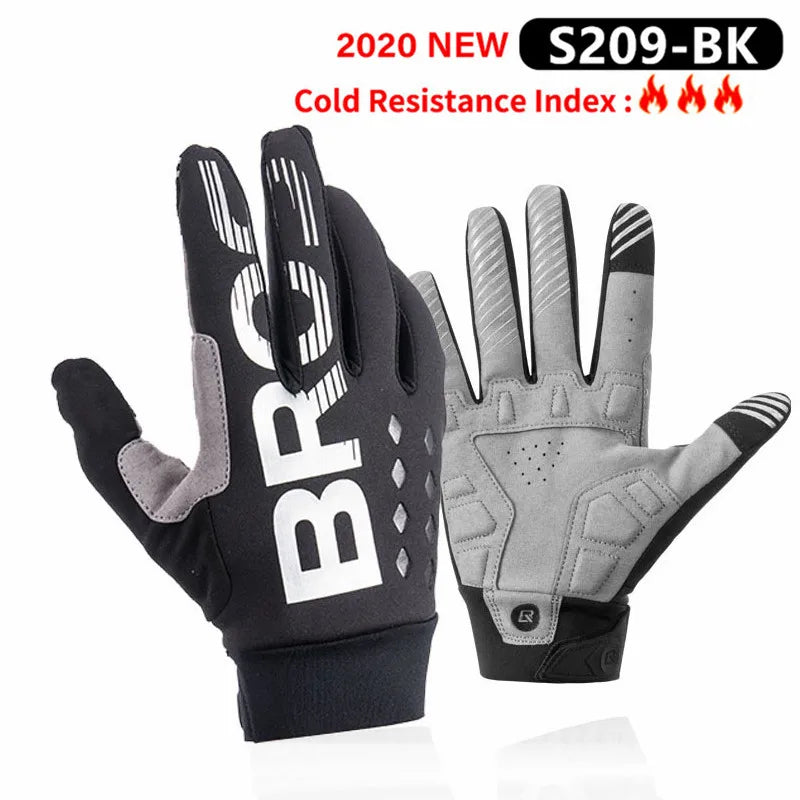 Winter Gloves Bicycle Motorcycle SBR Men Women