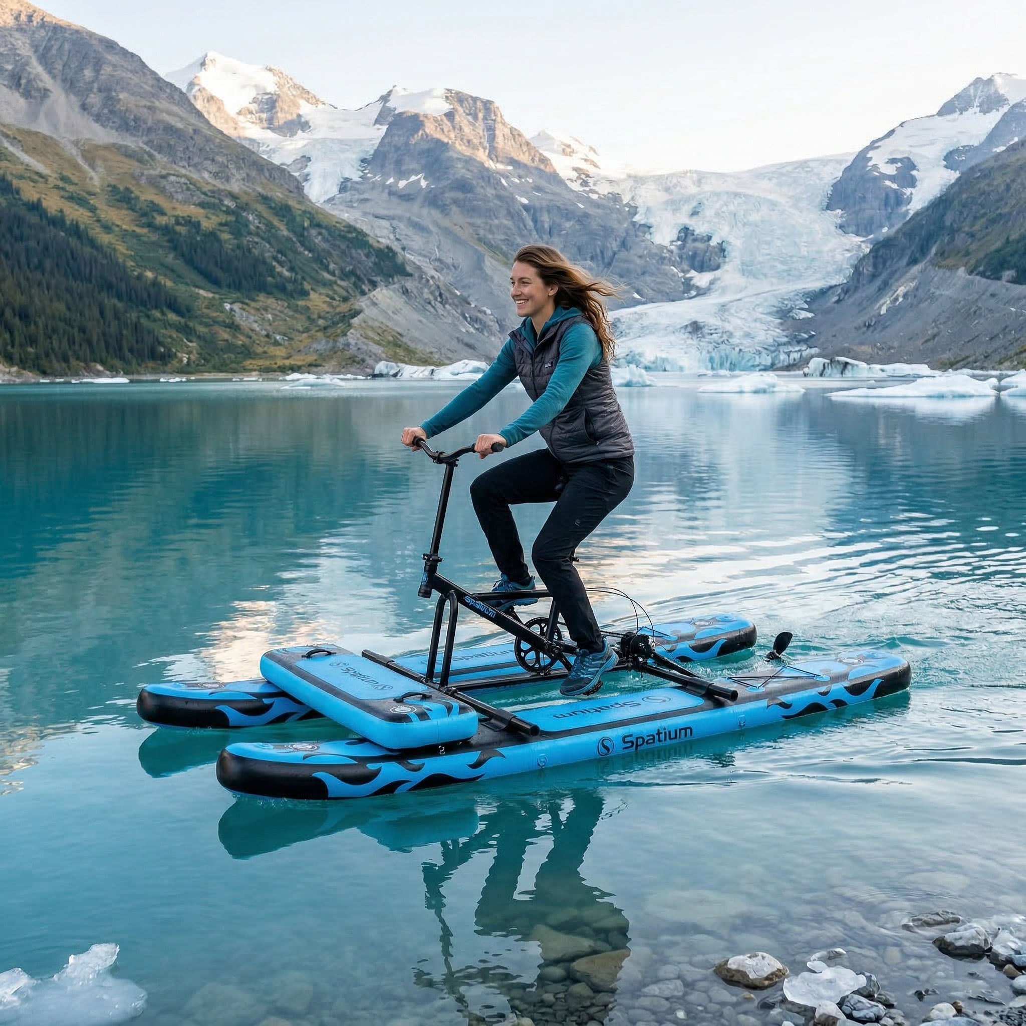 Water Bike 2.0 Inflatable Pedal Kayak