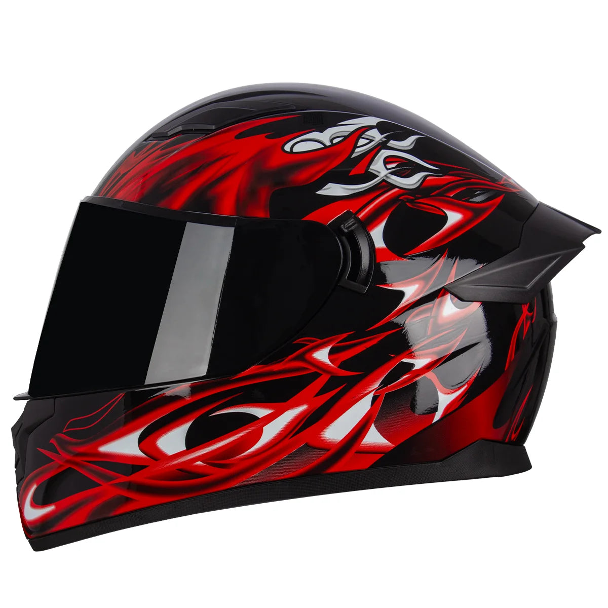 DOT Certified Motorcycle Helmet with Double Visors - Built-in Sun Visor, Unisex for Men and Women