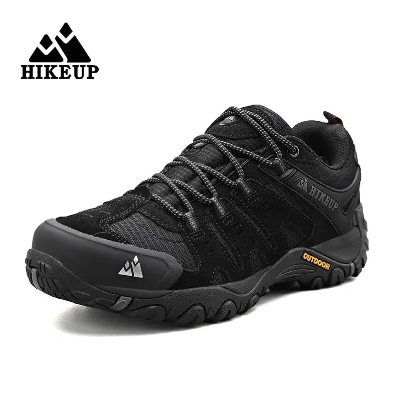 Men's Suede Leather Hiking Shoes — Outdoor Ready
