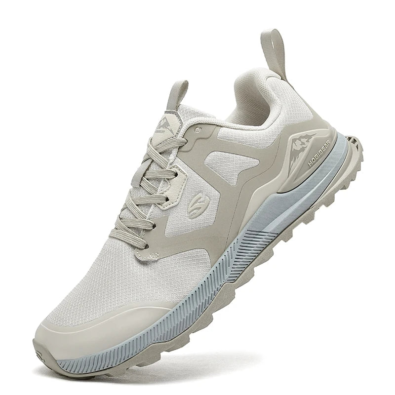 Unisex Hiking Sneakers — Lace-Up Trail Shoes
