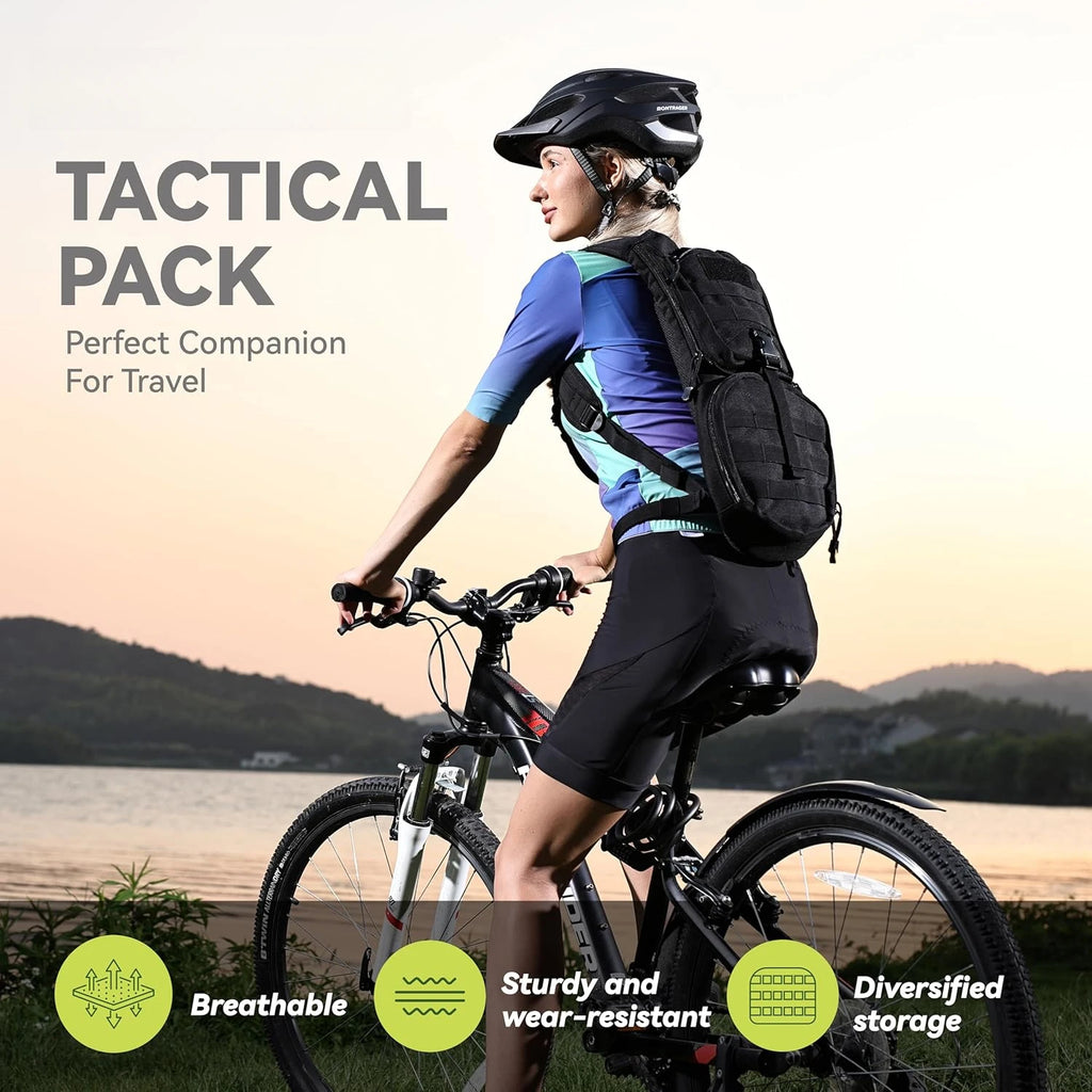 Tactical Hydration Backpack — 3L TPU Bladder