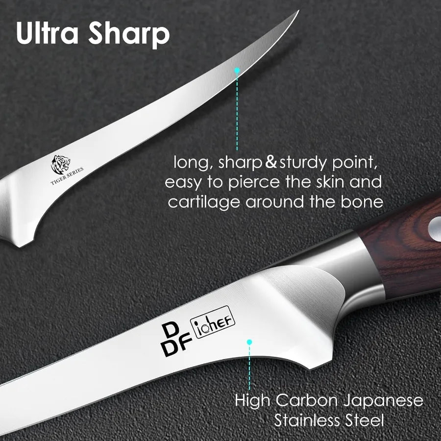 7" Fillet Knife — Professional Boning Knife