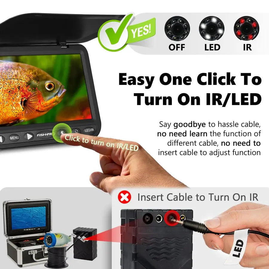 Underwater Fishing Camera — HD 1080P