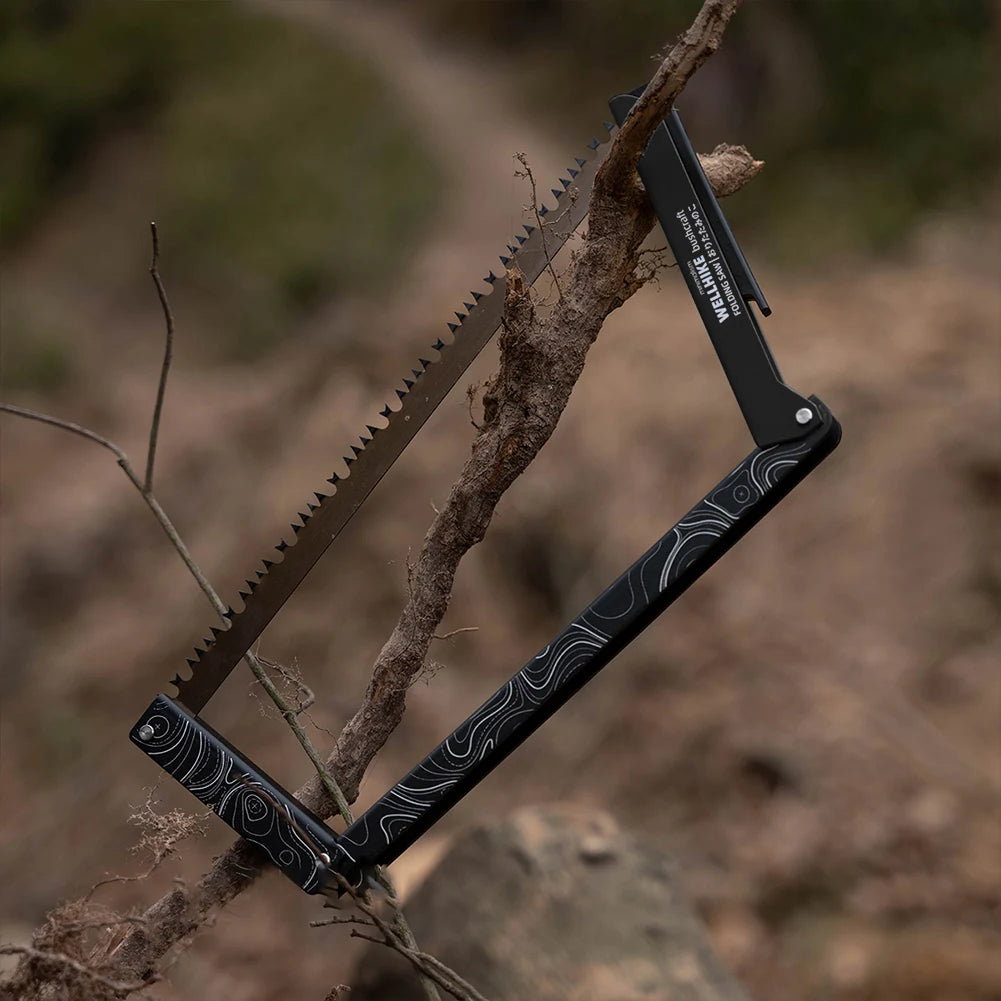 Folding Camping Saw — Aluminum Alloy Hand Saw