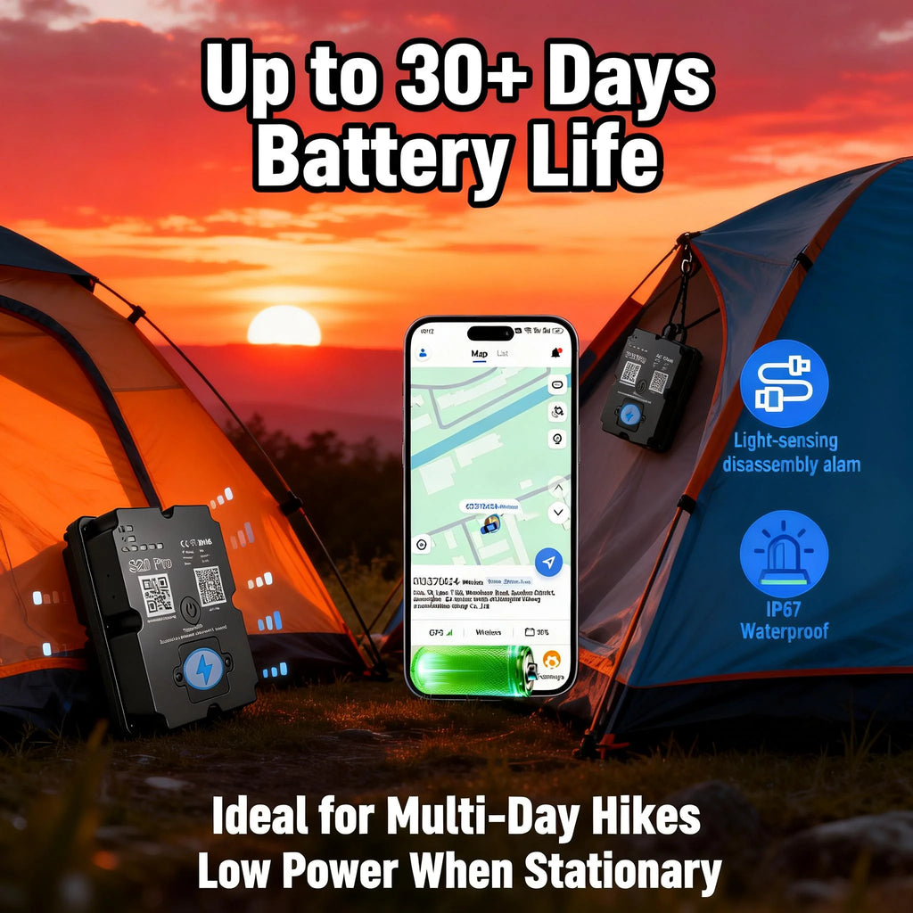 GPS Tracker for Hiking & Backpacking