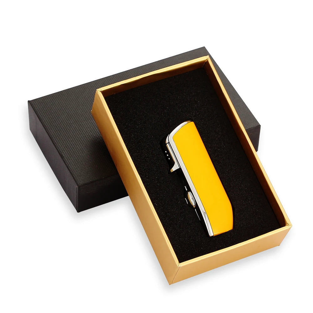 Luxury Windproof Butane Lighter — Refillable