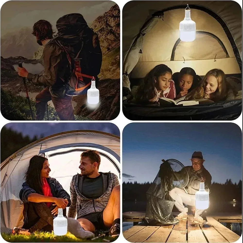 USB Rechargeable LED Camping Lantern — Portable