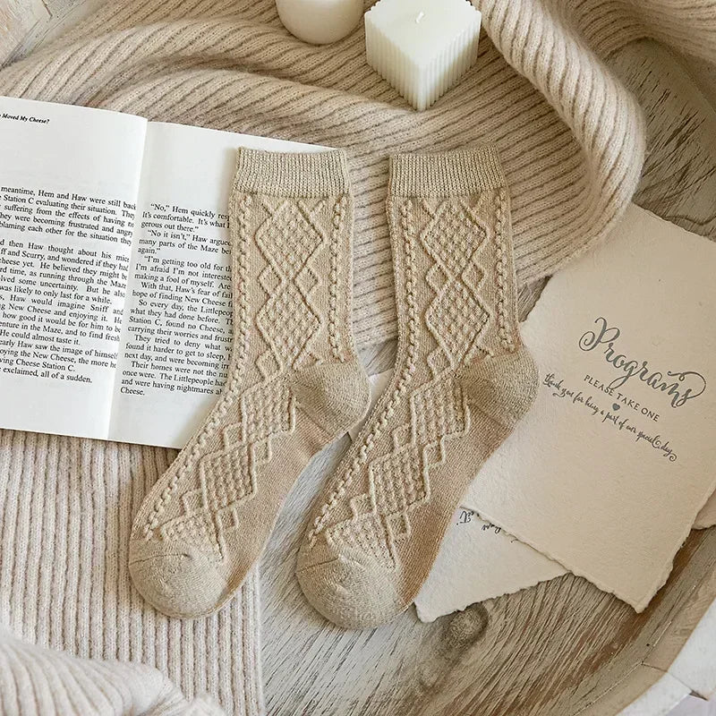 Winter Cashmere Wool Socks — Premium Warmth