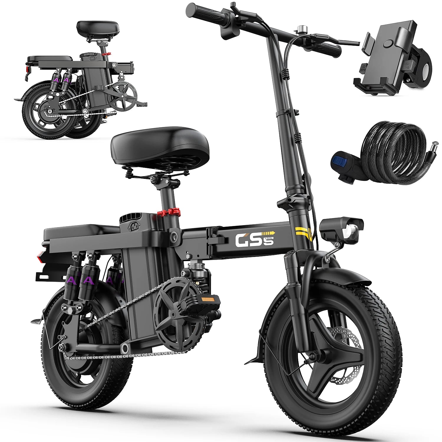 740W Folding Electric Bike