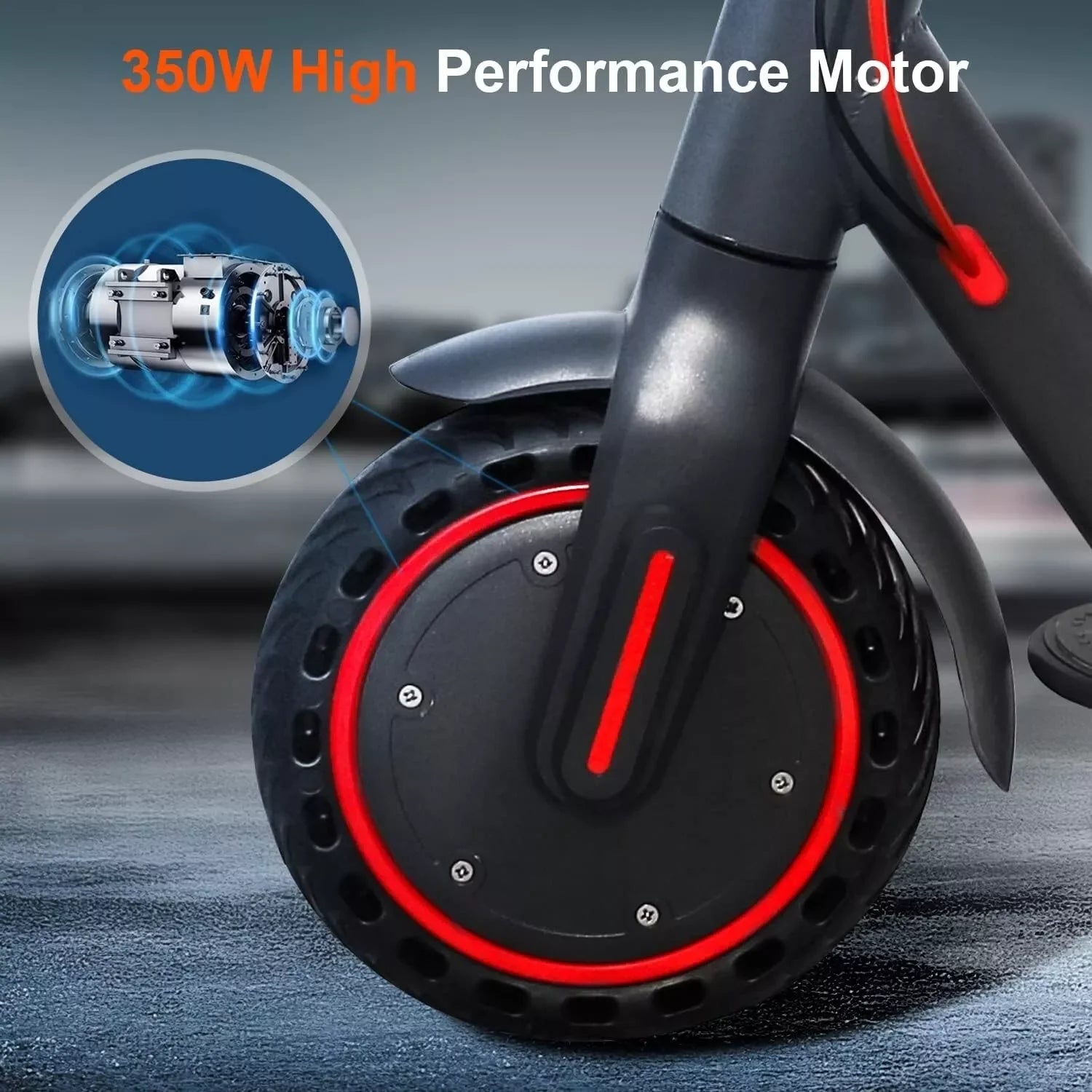 Electric Scooter 350W 19mph Max Speed 8.5inch tire Folding Electric Scooter 16miles Max