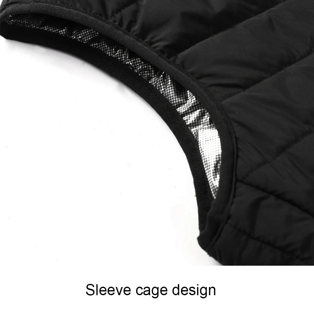 Unisex Electric Heated Vest — Battery Powered Warmth