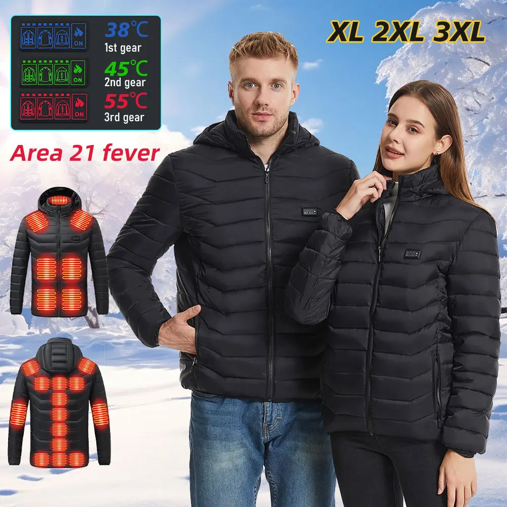 Heated Jacket — Smart Thermostat, 21 Heat Zones