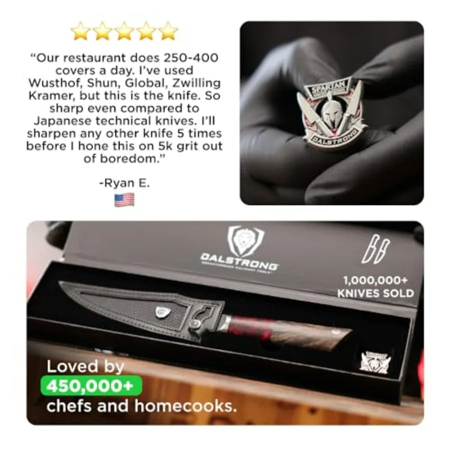 6.5" Curved Fillet Knife — Fish Processing