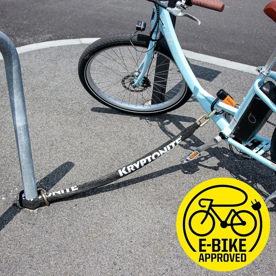 Kryptonite New York 1213 Cinch Ring Bike Chain Lock 4.2 Feet Long