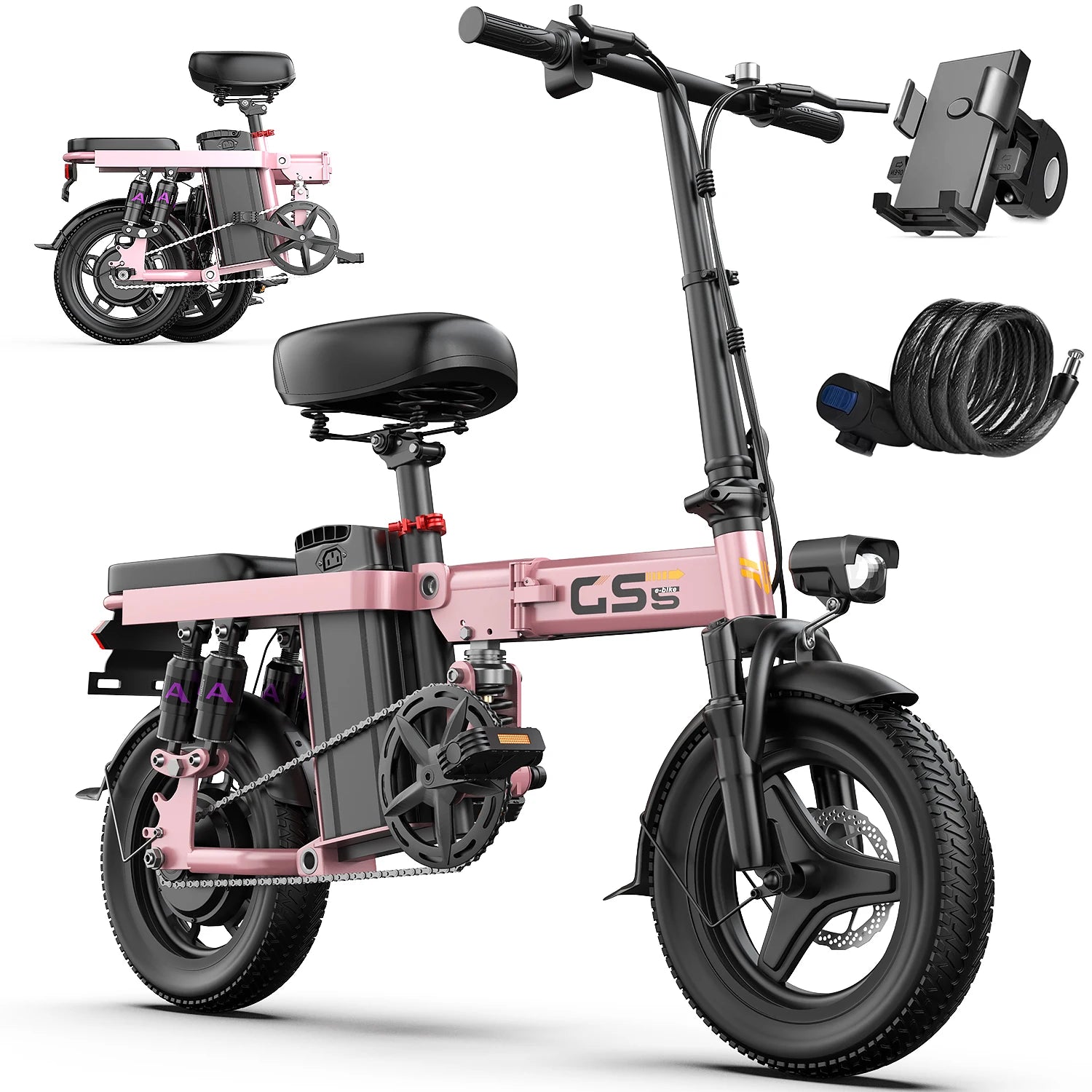 740W Folding Electric Bike