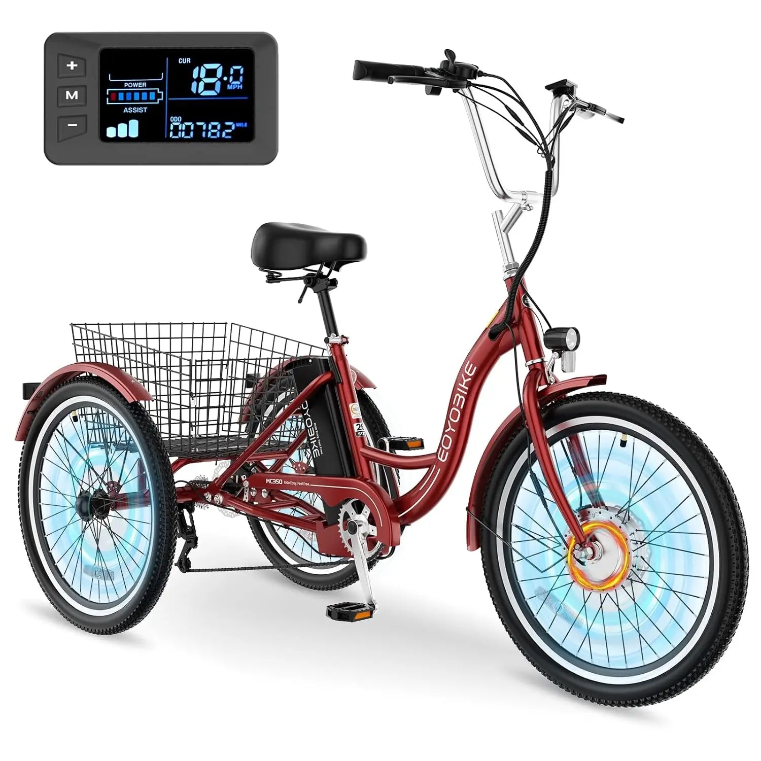 Electric Tricycle 350W 36V