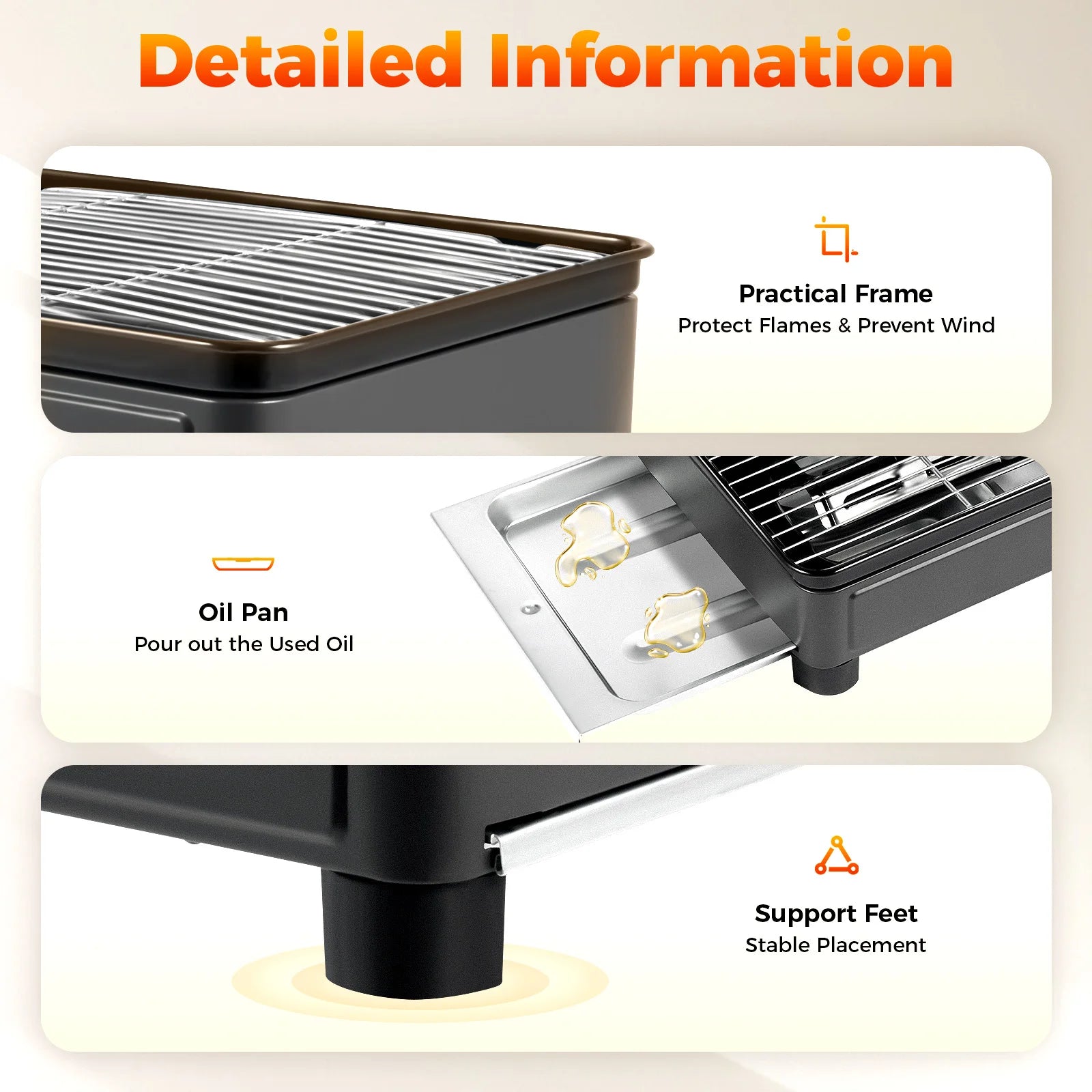 Portable Camping Grill Butane Gas Stove