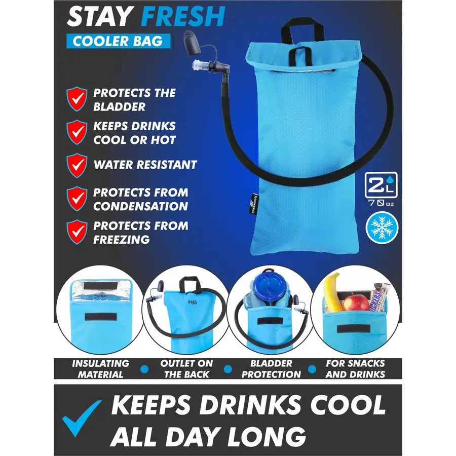 Hydration Backpack 3-in-1 — 2L Water Bladder Included