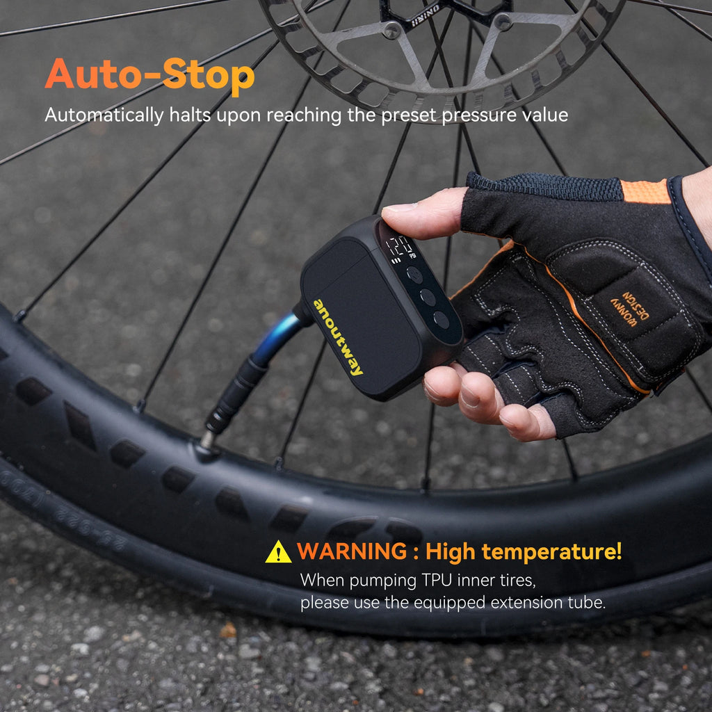 Pro Mini Electric Pump — Compact Tire Inflator