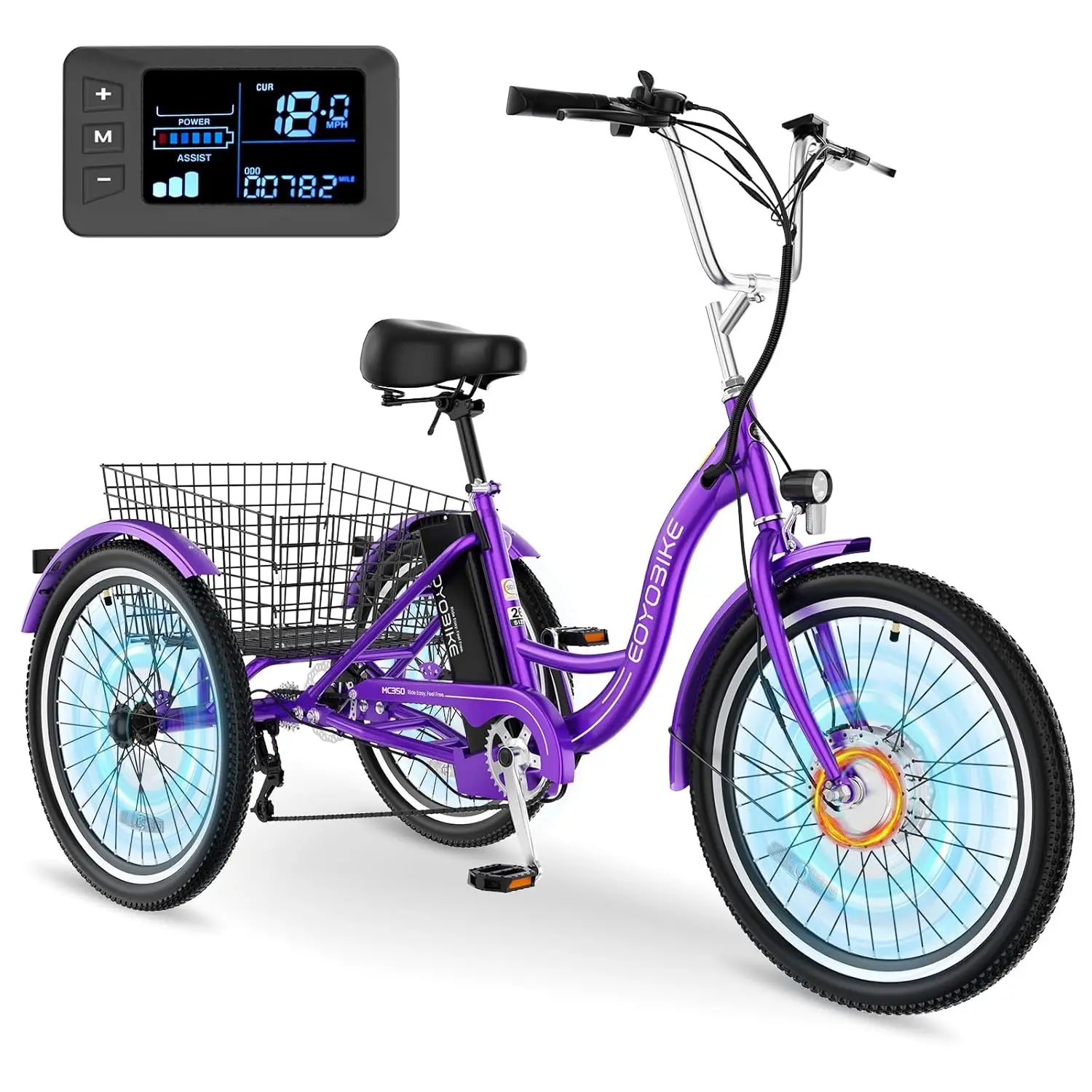 Electric Tricycle 350W 36V