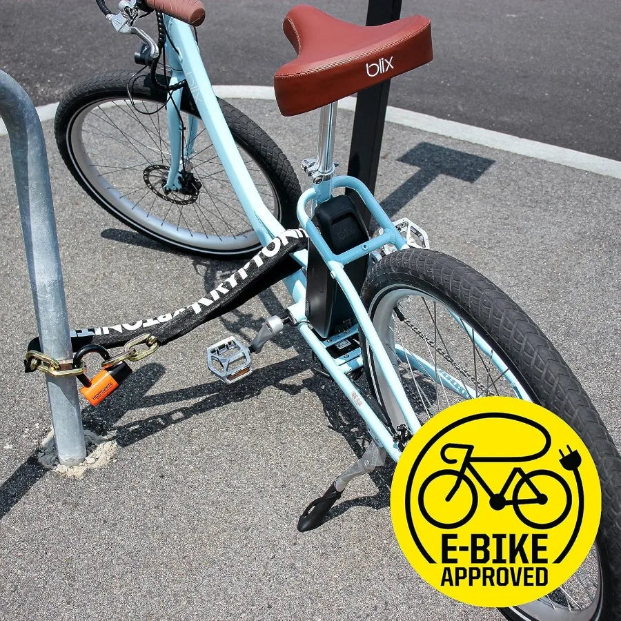 Kryptonite New York 1213 Cinch Ring Bike Chain Lock 4.2 Feet Long