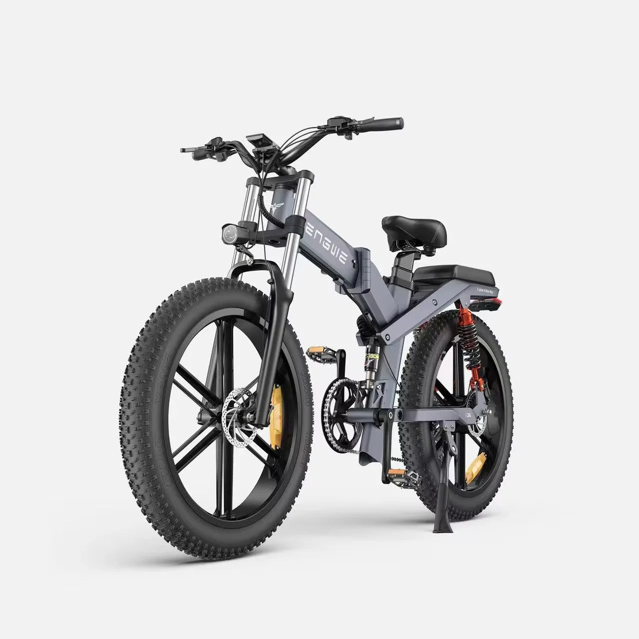 E Bike Folding 1000W Motor, Lithium Battery All-terrain Fat Tire Electric Bike