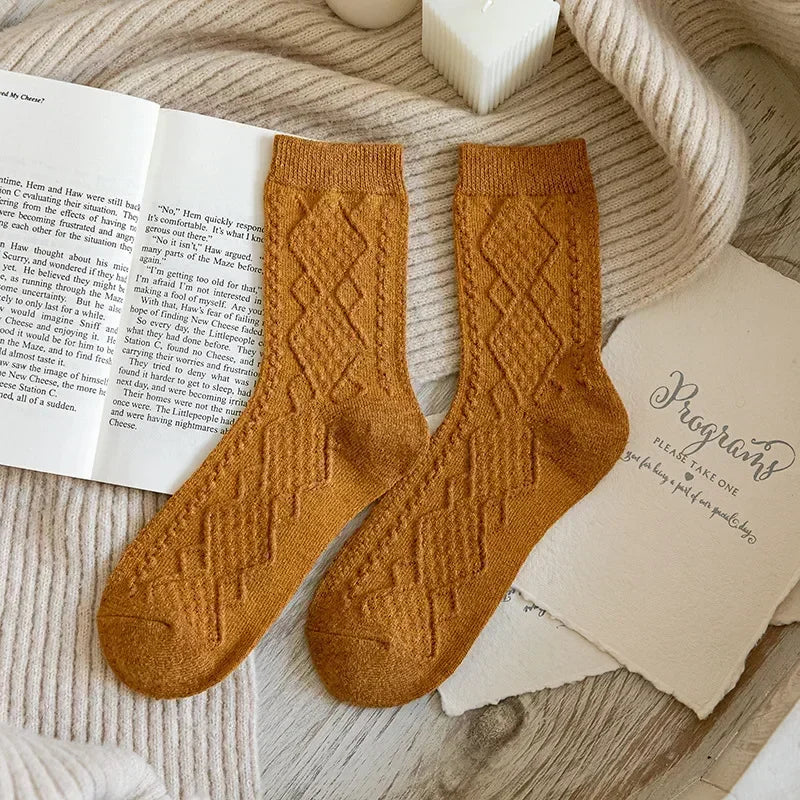 Winter Cashmere Wool Socks — Premium Warmth