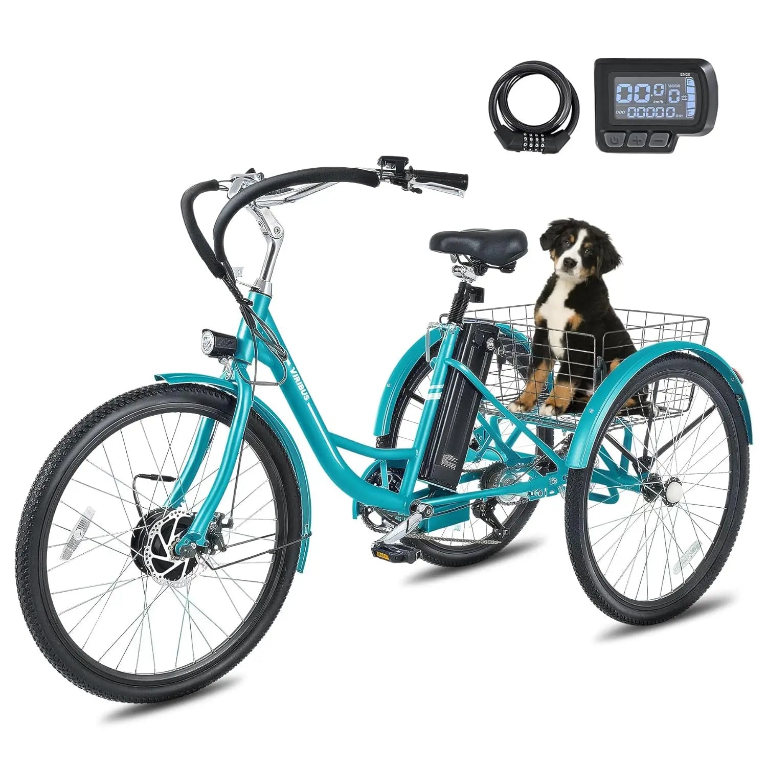 Electric Tricycle 24 inch 500W