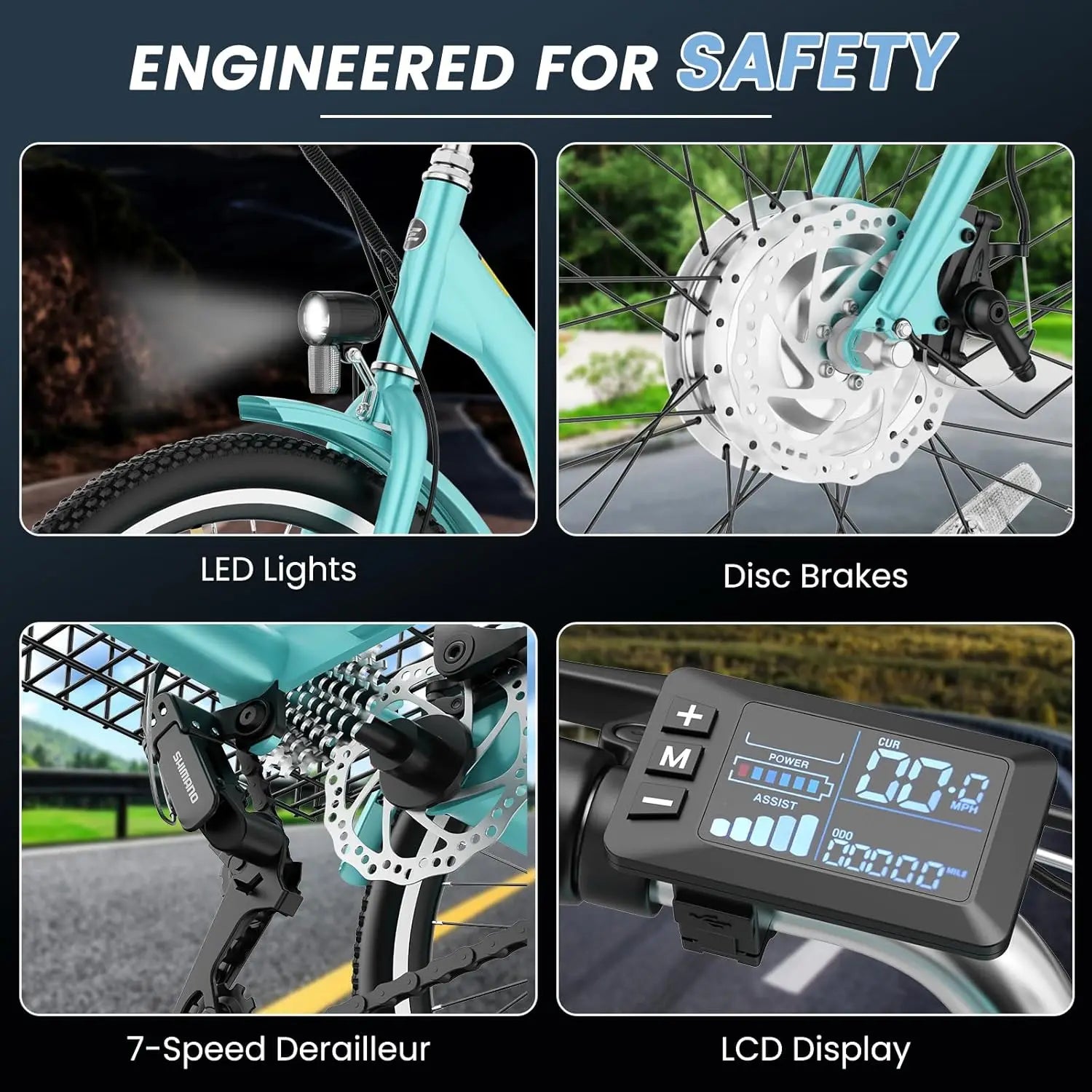 Electric Tricycle 350W 36V