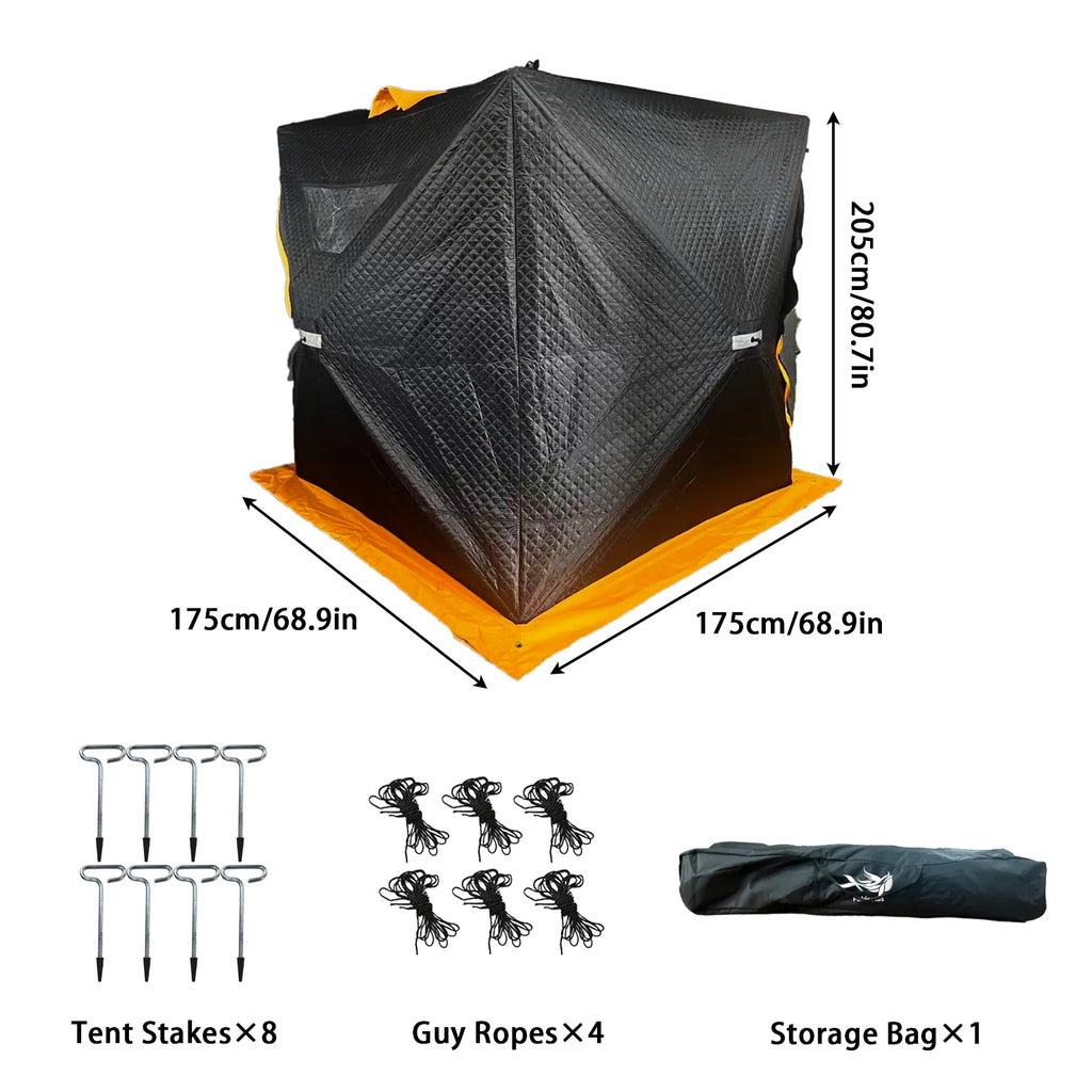 Portable Ice Fishing Shelter — Pop-Up Hub