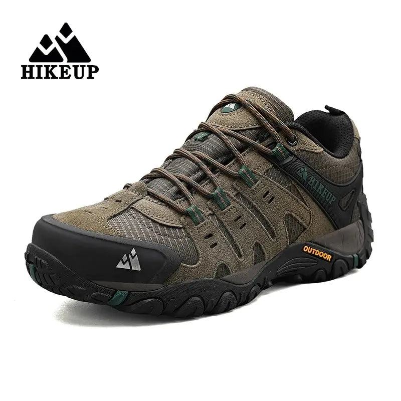 Men's Suede Leather Hiking Shoes — Outdoor Ready