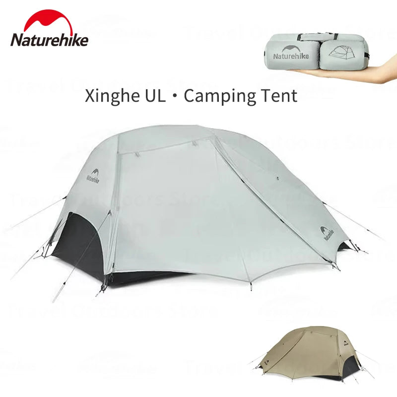 Ultralight 2-Person Tent — 3-Season with Footprint