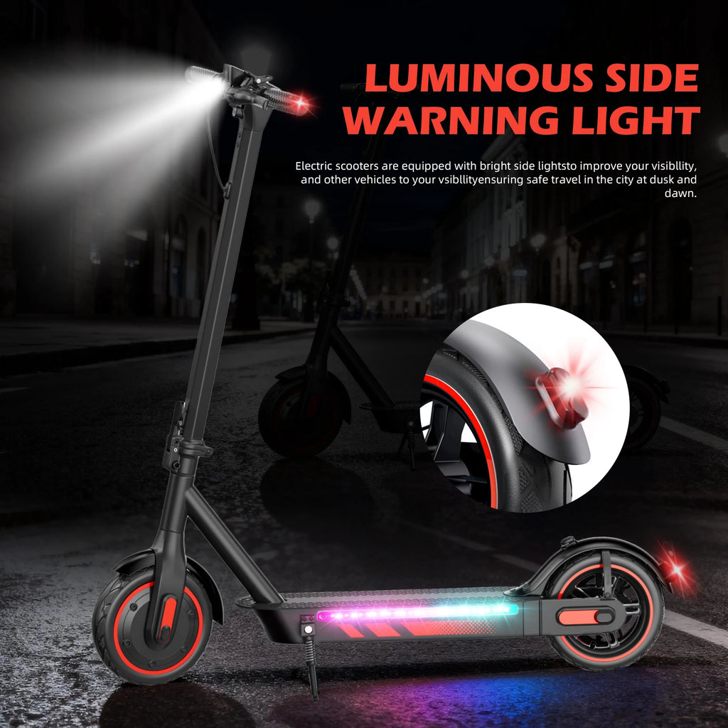 E-scooter 500W Motor 36V15Ah 25MPH Speed Foldable Electric Scooter for Adult with App