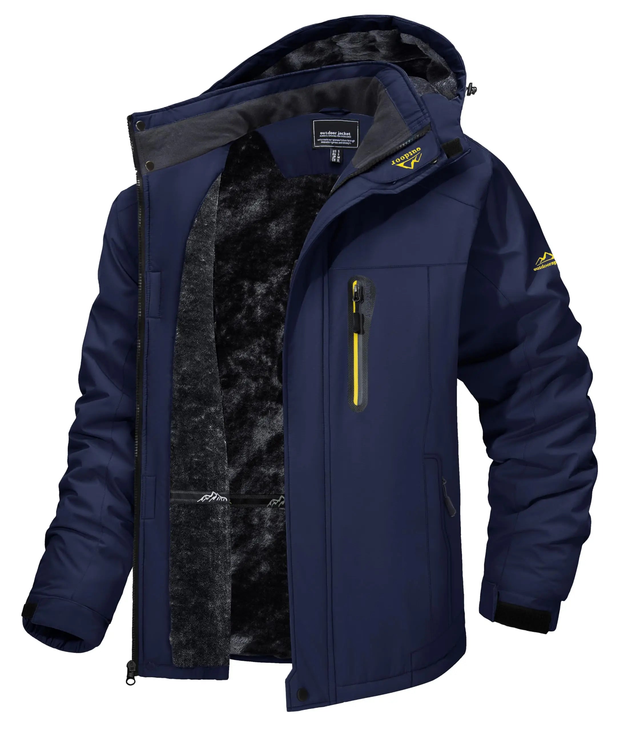 Men's Waterproof Ski Jacket — Winter Snow Ready