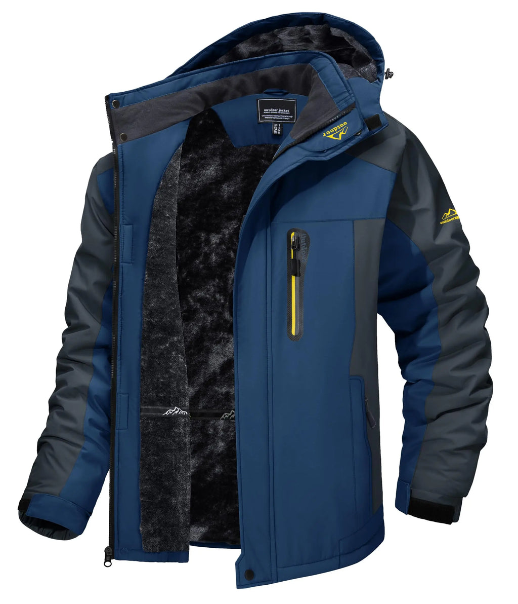 Men's Waterproof Ski Jacket — Winter Snow Ready
