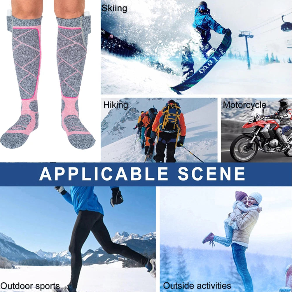Electric Heated Socks — Battery Foot Warmers