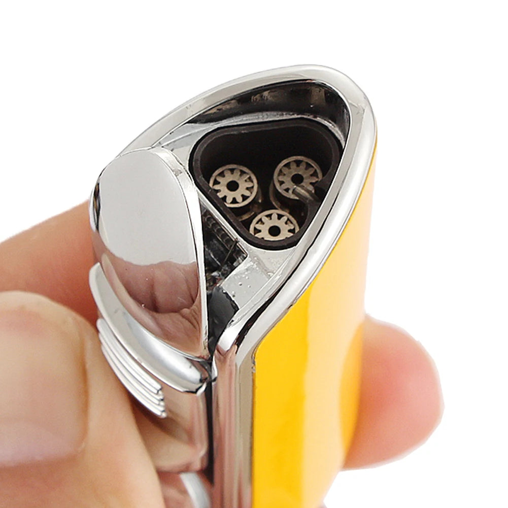 Luxury Windproof Butane Lighter — Refillable